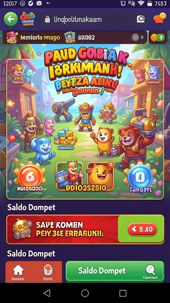 Tangkapan layar menampilkan karakter utama dalam aksi.