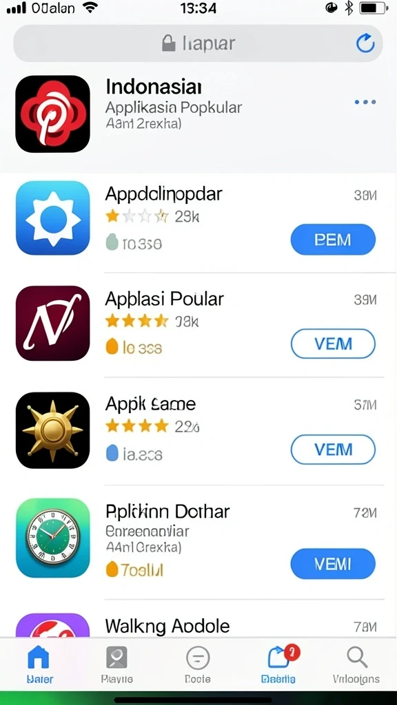 Mode permainan yang beragam dan menarik.