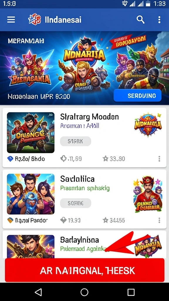 Fitur upgrade yang beragam dan mengasyikkan.