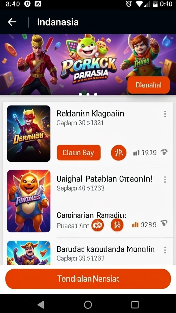 Karakter unik dengan kemampuan berbeda.