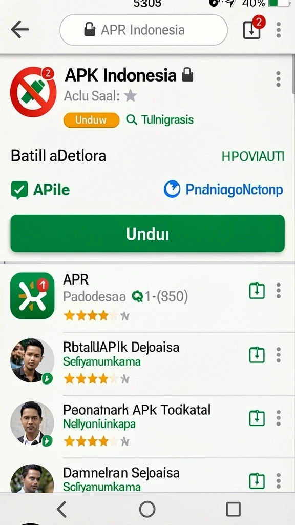 Tampilan antarmuka pengguna yang ramah dan menarik.