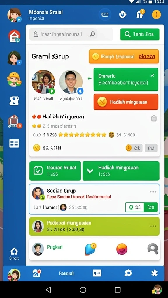 Tampilan antarmuka pengguna yang sederhana dan menarik.