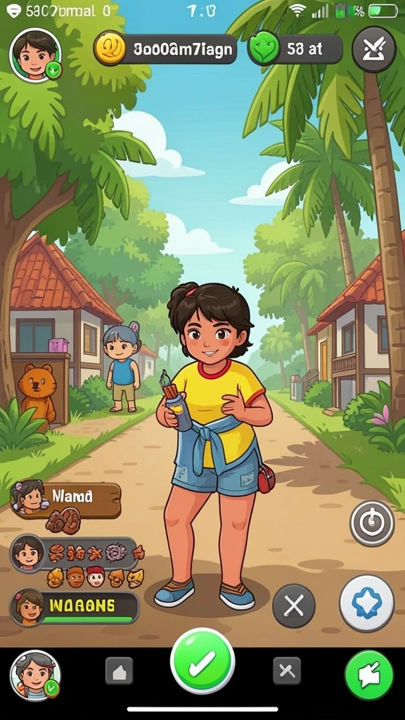 Fitur multiplayer yang memungkinkan bermain dengan teman-teman.
