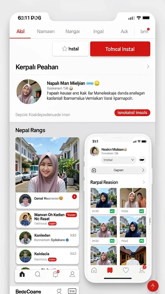 Tampilan antarmuka yang menarik dan intuitif.