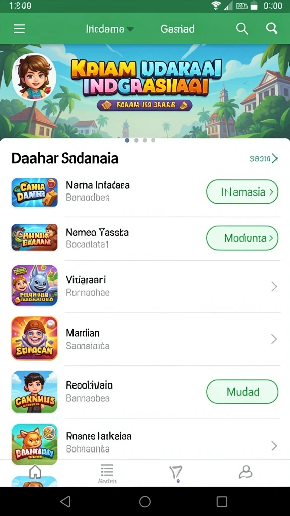 Karakter unik yang bisa dimainkan.