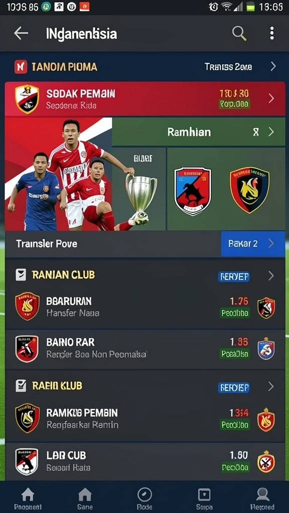 Beragam jenis permainan untuk semua kalangan.
