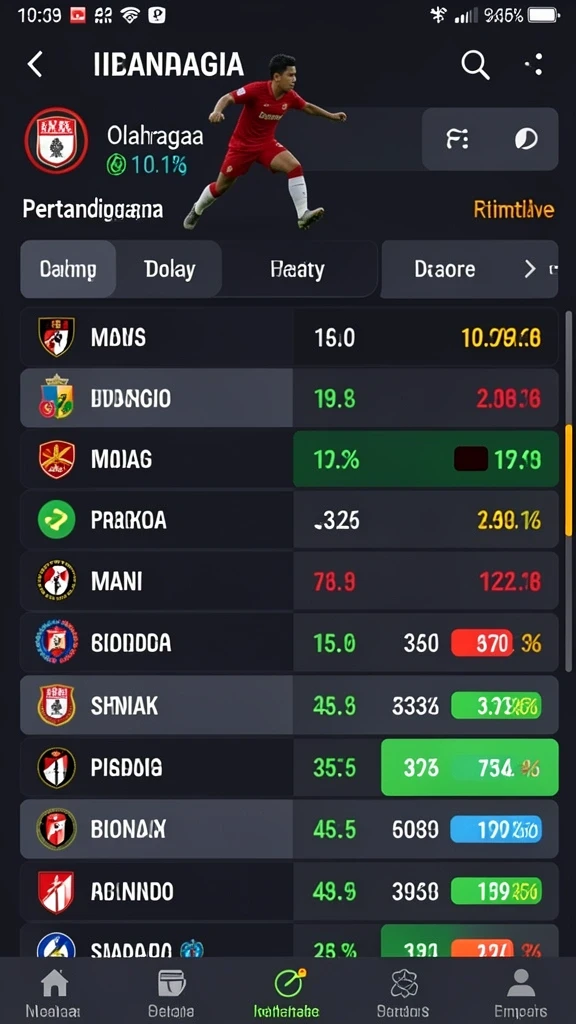 Fitur bonus harian yang menggugah selera bermain.