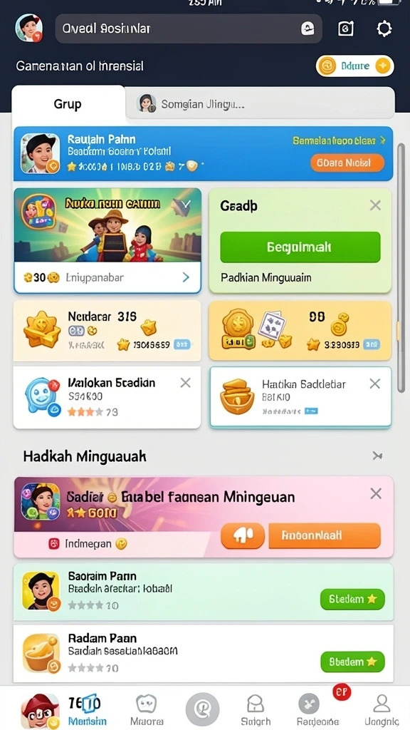 Grafis berkualitas tinggi yang memikat mata.