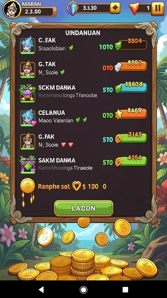 Gameplay seru dengan interaksi antar pemain.