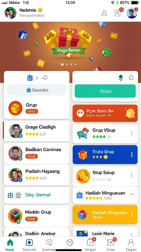Beragam mode permainan untuk pengalaman yang lebih seru.