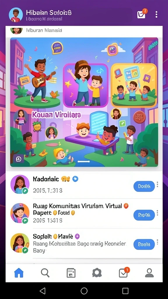 Pengalaman multiplayer yang seru bersama teman-teman.