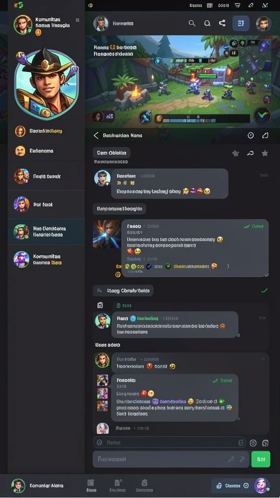 Fitur statistik membantu dalam analisis permainan.