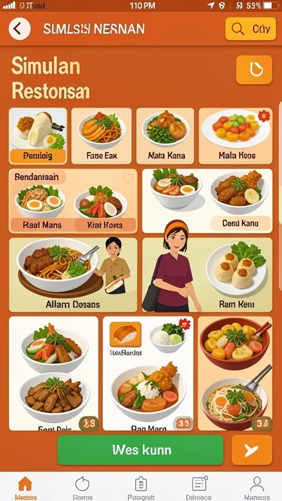 Grafis yang tajam dan detail tinggi.