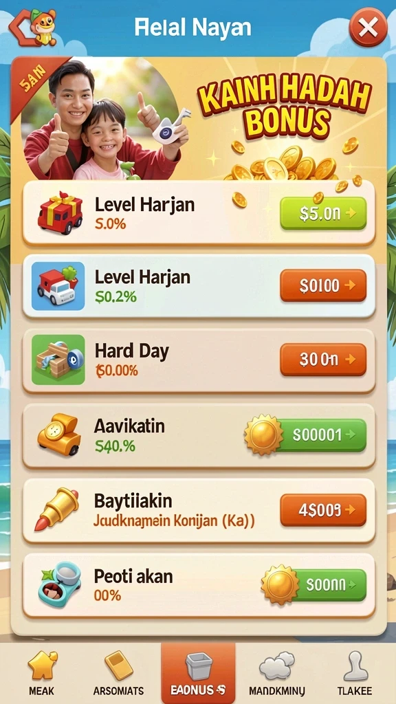 Tampilan antarmuka yang menarik dan user-friendly.