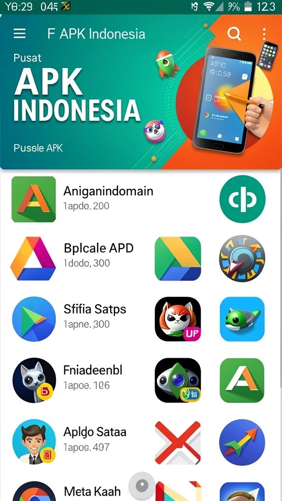 Tampilan antarmuka yang user-friendly.