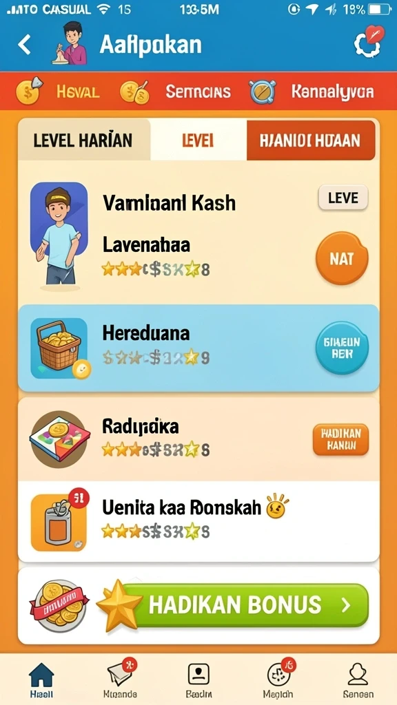 Salah satu mini game seru yang bisa dimainkan di KEPO66.