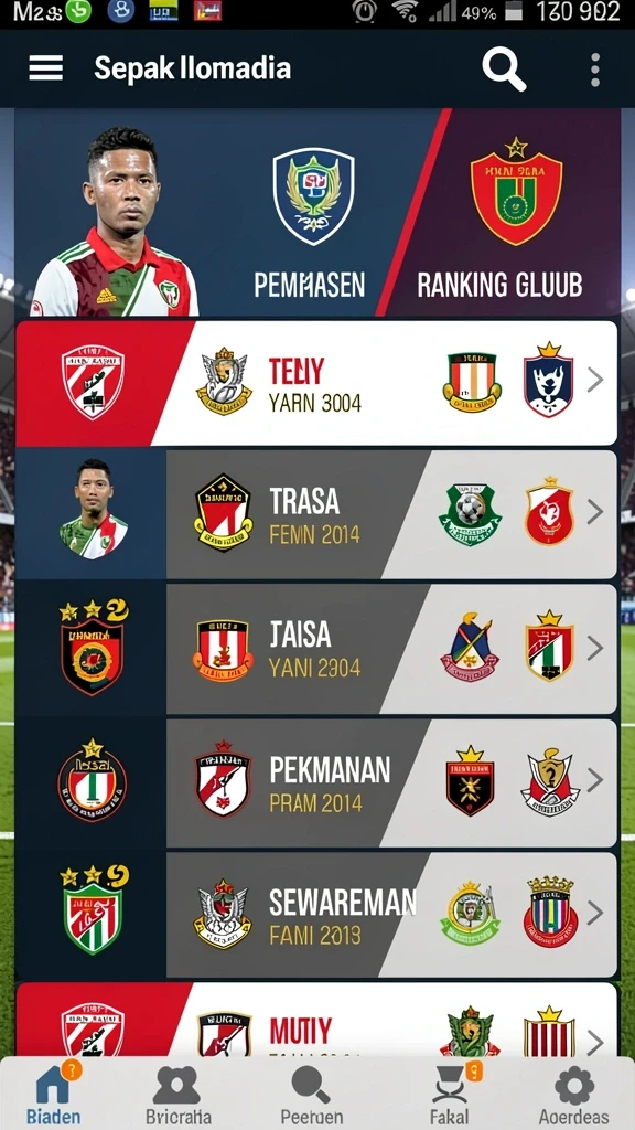 Screenshot menunjukkan antarmuka permainan yang menarik.