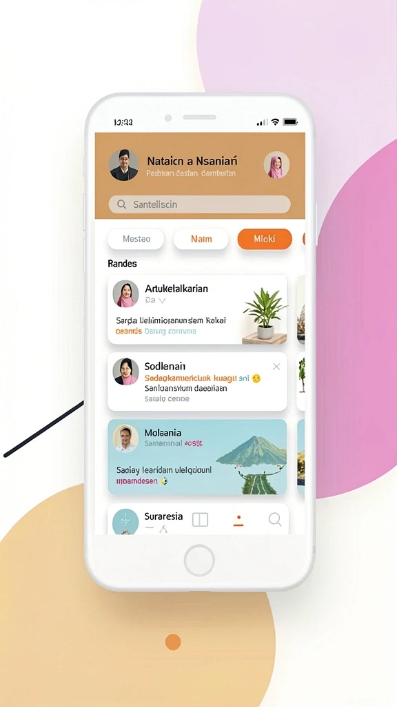 Tampilan menarik dengan desain karakter yang unik.
