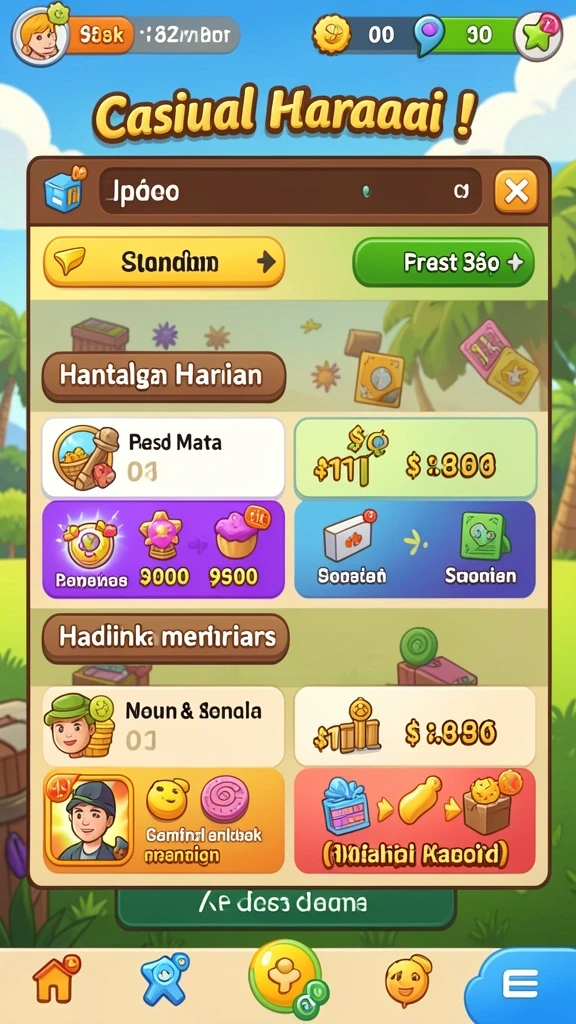 Tampilan antarmuka yang user-friendly dan menarik.