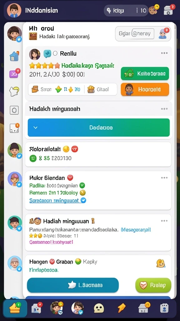Berbagai level menantang yang menyenangkan untuk pemain.