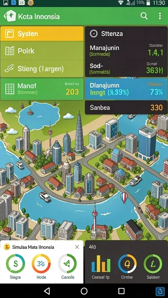 Tampilan utama QQNUSA yang menarik dan intuitif.