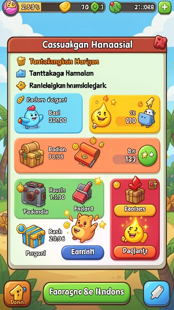 Level baru dengan tantangan yang lebih seru.