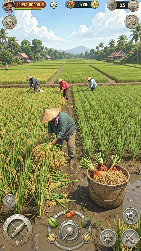 Tangkapan layar menampilkan tampilan karakter yang menarik.