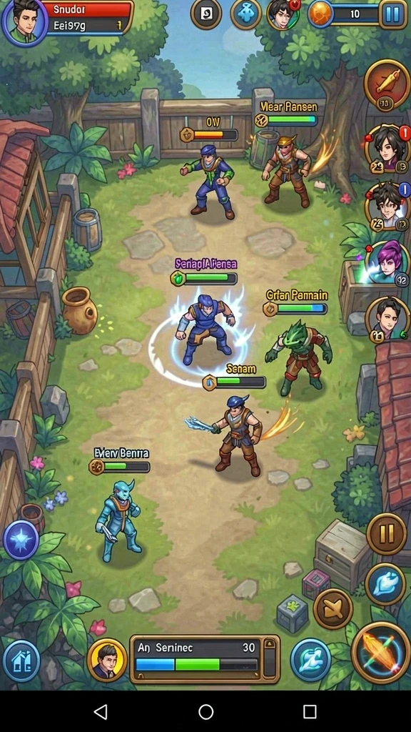 Screenshot ini menunjukkan level menantang yang ada di RAJADEWA138.