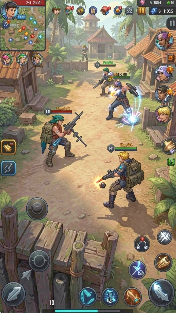 Lihat fitur multiplayer yang memungkinkan permainan bersamaan dengan teman.