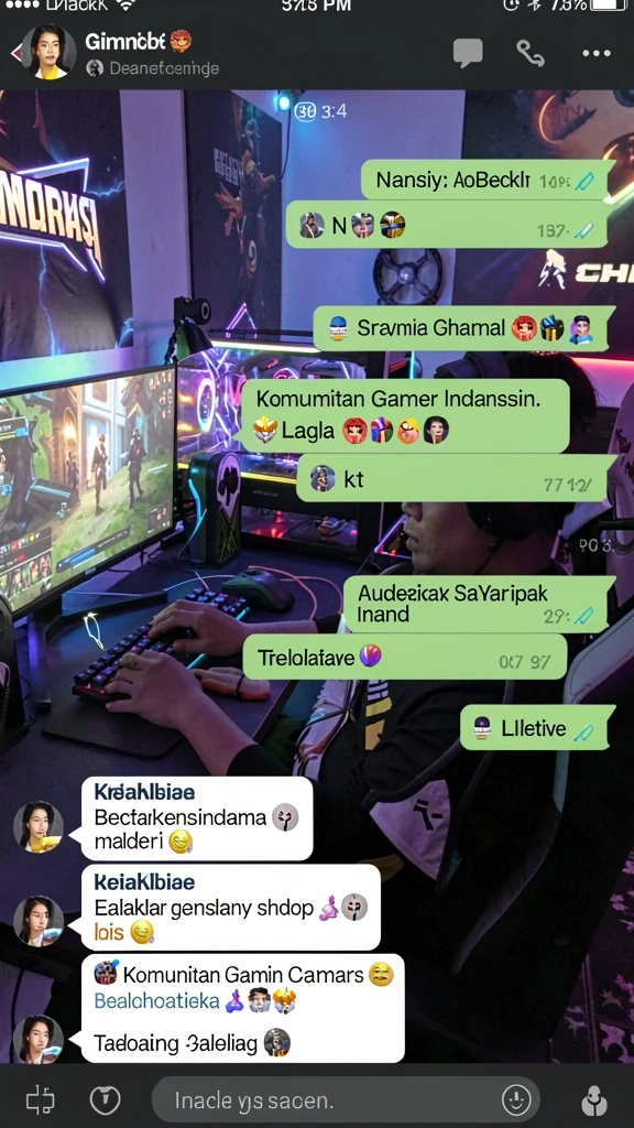 Komunitas yang interaktif dan mendukung.