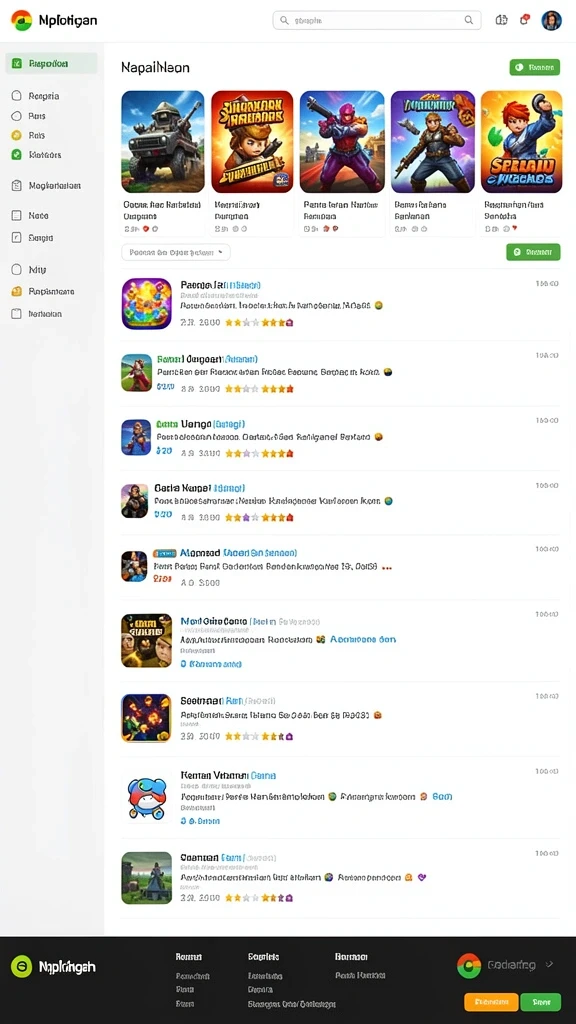 Screenshot menunjukkan karakter dan misi yang harus diselesaikan.