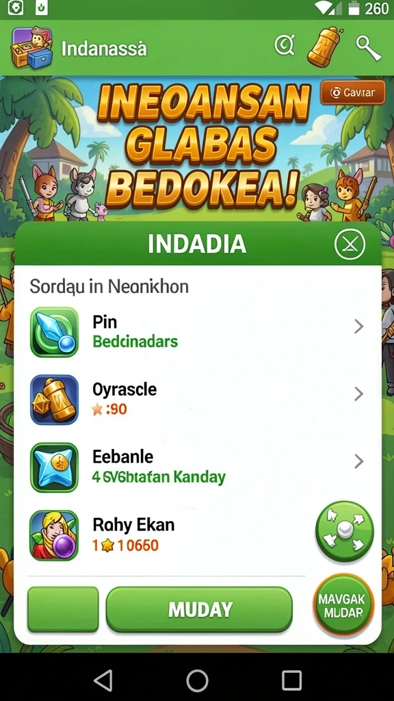 Karakter utama dalam misi penuh tantangan.