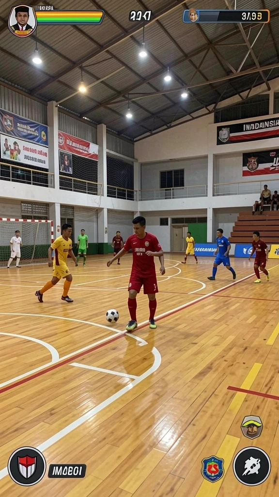Pengaturan level yang beragam dan menantang.
