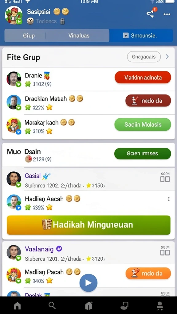 Tampilan antarmuka yang menarik dan mudah digunakan.