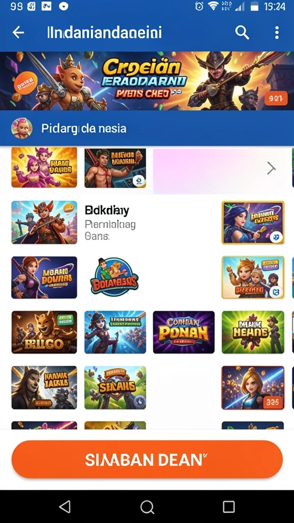 Tampilan antarmuka pengguna yang intuitif dan menarik.