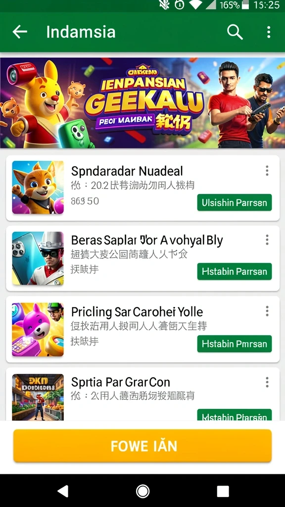 Pertarungan epik melawan monster ganas.