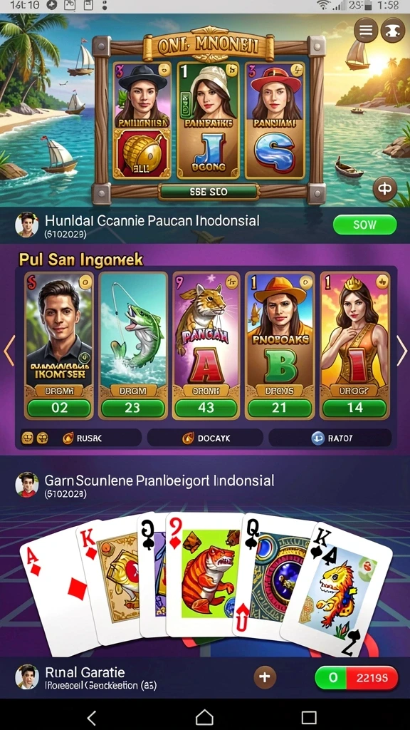 Visual yang memukau dalam setiap petualangan.