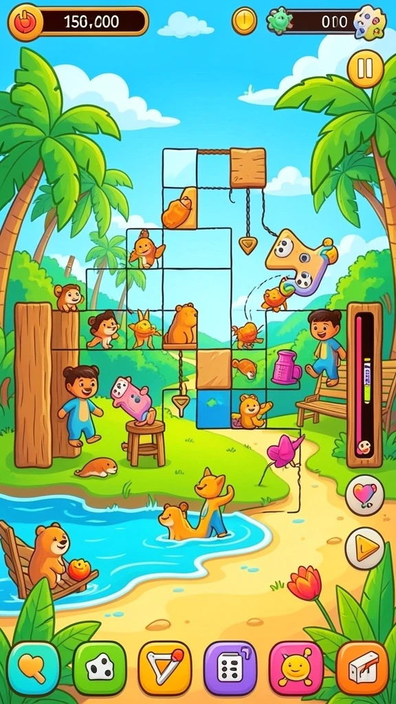 Momen seru saat berkompetisi dalam mode multiplayer.