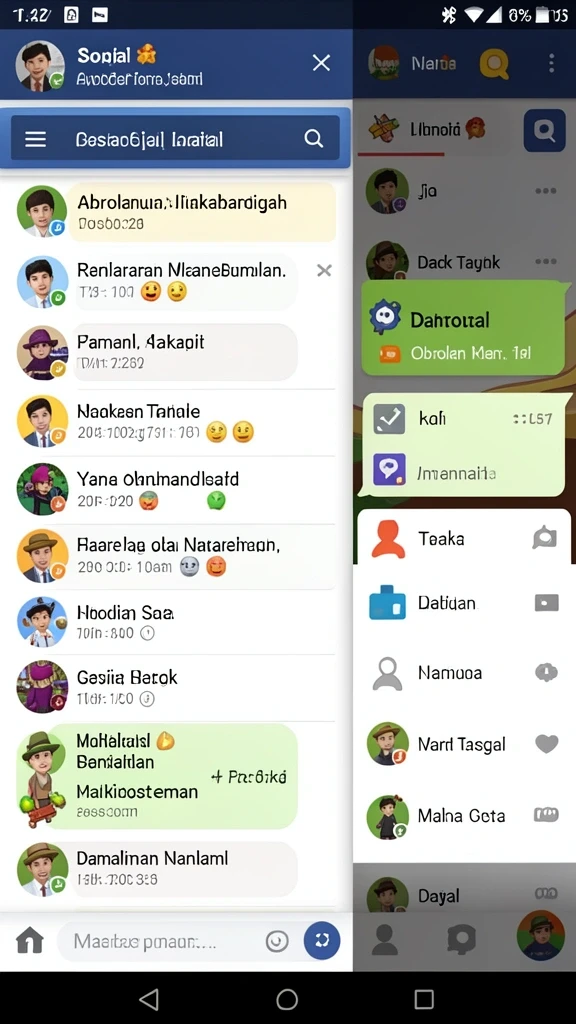 Tampilan antarmuka yang menarik dan mudah digunakan.